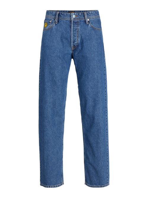 JJIEDDIE JJORIGINAL SQ 040 SMILEY LN JACK AND JONES | 12261744/BLUE DENIM
